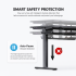 Fantech WorkStation DUBLIN DW114 Adjustable Standing Desk Black